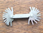 Vintage L  S  Starrett No  5 Screw Pitch Gage Machinist Tool Usa