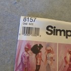 Simplicity 8157 Uncut Doll Clothes Barbie 11        1992 Vintage Sewing Pattern