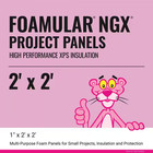 Foamular Ngx 1 In  X 2 Ft  X 2 Ft  R-5 Project Panel Xps Rigid Foam Board Insula