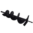 4  6  8  10  12  Earth Auger Drill Bits For Gas Powered Post Fence Hole Digger