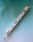 Herkimer Diamond Wand With 5 Herkimers And Crystal Point   Crystal Chakra Wand