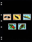  5 15 Scott Value - 1978 Mali Beetles Insect West African Wildlife Cv Mnh Nh Umm