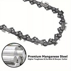 2026 New 2pcs 20 Inch Chainsaw Saw Chain Blade 325  058 Gauge 76dl Drive Links