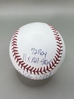 Carlton Fisk  - Signed Official Major League Baseball W  5 Inscriptions - Jsa