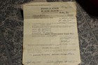 Wwii Document 1945 Cert Of Retention And Customs From  captured From German 