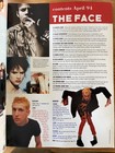 The Face Magazine Issue 67 April 1994 Juliette Lewis Cover Nick Cave