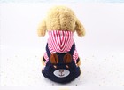 Warm Small Pets Puppy Dog Clothes Hoodie Coat Winter Apparel Cartoon Costume 