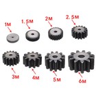 Spur Gear Module 2 5 Pinion Gears  45 Steel 12t To 30t Metal Spur Transmission