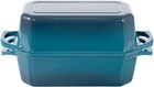 8 5x4 5 Inch Enameled Cast Iron Bread Loaf Pan With Lid For Sourdough darkcyan