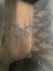 Antique Primitive Wooden Doll Cradle Rocking Bed Folk Art Miniature