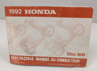 Honda 1992 Sk50m  Dio Sr Original Factory Owner s Manual Printed In Japan Vgc