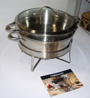 Calphalon 7 Quart Contemporary Stainless Steel Covered Chafing Dish