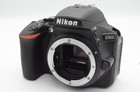 1 150 Shots  Nikon D5600 24 2mp Digital Camera Black Body Only  250609p