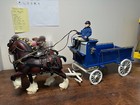 Breyer Classic Delivery Wagon With Clydesdale Team