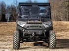 Superatv Scratch Resistant Vented Full Windshield For Polaris Ranger Xp 1000