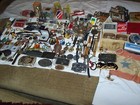 Vintage Junk Drawer Lots Of Misc Itemsfishing Lurs  Jewlery Knives Lots Of Stuf