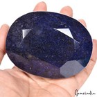 2950 Ct Natural Blue Sapphire Oval Cut Faceted Earth Mined Certified Loose Gems