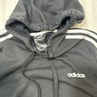 Ladies Adidas Originals Women s Classics 3 Stripe Pullover Hoodie Black Size M