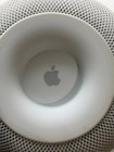 Apple Homepod Wi   fi Smart Speaker White Cylinder Mesh W  Power Cord  No Box