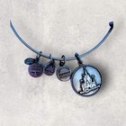 Disneyana Alex And Ani Walt Disney World Castle Bangle Bracelet Metal