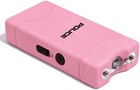 Police Pink Stun Gun Burn Pepper Spray Combo For Women Self Defense Kit 800 Pink