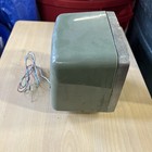 Vintage Western Electric 106e Radio Speaker Green  Not Tested 