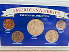 Americana Series Presidents Collection 5 Coin Set 1964 90  Silver 50c 25c 10c