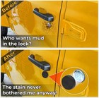Strong Magnet Keyhole Covers Compatible With 2018-2026 Jeep Wrangler Jl And Glad