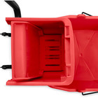 26-quart Commercial Mop Bucket With Side-press Wringer  Precision-molded Polypro