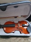 Full Sized 4 4 Violin Set  Bow  Rosin hard Case storage  Economical Buy V  Rent 