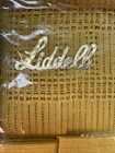 Vintage Liddell Pure Irish Linen Luncheon Set Placemats Napkins Yellow Nib