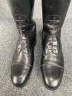 Brogini   Women s Black Capitoli V2 Laced zip Riding Boots 4212 Us 6 Eur 37 Nwob