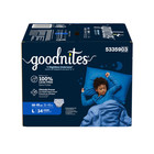 Goodnites Boys Nighttime Bedwetting Underwear  L  68-95 Lbs   34 Count
