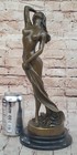 Museum Quality Art Deco Nude Bronze Sculpture Female Statue P  Delor Artwork Nr