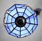 Vintage Tiffany Style Cat Stained Glass Table Lamp Bedside Night Light Decor