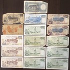 Argentina 1 50 100 500 1000 5000 Pesos Some Unc 16 Banknotes