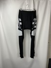 Sponeed Black Padded Cycling Tights Pants Bicycle Mens Large Tights Leggings