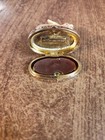 Vintage Estee Lauder Cinnabar Solid Perfume Imperial Rabbit Compact Ivory Series