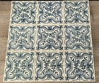 Antique Tiles Art Nouveau Ha Ollivant 19th Century Set Of 9 6  Victorian 
