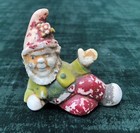 Chalkware Painted Elfs  Dwarfs  Gnomes Christmas Or Anytime Decor