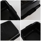 35 L Plastic Large Commercial Bus Tubs  4-pack Utility Tote Bus Box Restaurant