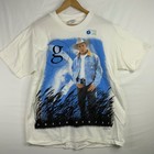 Vintage 1996 Garth Brooks Fresh Horses World Tour T-shirt White Mens Large L