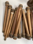 Wood Bobbins Spools Industrial Style 3 -10  Wooden Quills Mixed Lot-30