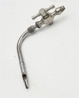 Vintage Embalming Mortuary Death Tool Curved Arterial Cannula Drain Value 