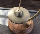Vintage Tibetan Buddhist Brass Tingsha Table Chime Gong Meditation Bell
