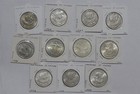               Portugal 50 Escudos Coin Collection With Silver B84  135