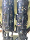 African Masks For Wall  Large Pair Of Fulani Mask  Wall Sculpture  Wood Mask    