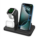 3in1 Type-c Charger Charging Cradle Dock Station For Apple Watch 10 9 Iphone 16