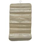 80 Pocket Hanging Jewelry Organizer Double-sided Clear Earring Storage Bag