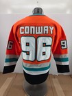 Charlie Conway Mighty Ducks  96 Headgear Classics Movie Authentic Hockey Jersey